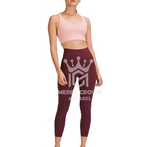 Sujetador deportivo Reversible sin costuras de alta calidad para mujer, ropa de gimnasio transpirable con logotipo frontal de talla grande, entrenamientos de Yoga y Fitness - Product Image 5