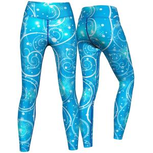 Leggings de sublimación completa para mujer, personalizables, diseño privado, pantalones deportivos para entrenamiento y fitness, con personalización. - Product Image 1