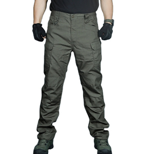 Pantalones tácticos Verdes del Ejército para exteriores de alta calidad para hombre, pantalones de entrenamiento de caza para senderismo, pantalones Cargo con múltiples bolsillos para hombre - Product Image 5