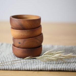 IMAGES Produit artisanal Bol d'ustensiles de cuisine en bois Produits à forte demande Cookin d'acacia en bois respectueux de l'environnement - Product Image 1