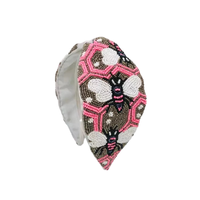 Diademas Bordadas Hechas a Mano con Cuentas, Unisex, con Diseño Personalizable para Uso Diario - Accesorios de Moda en Tendencia