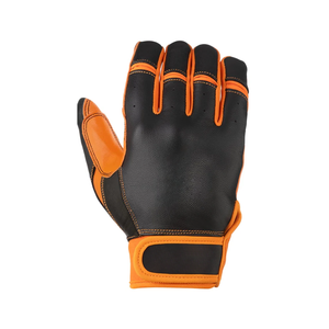 Custom Baseball <b>Batting</b> <b>Gloves</b> with Durable Leather Palm Breathable Fit and Secure Wrist Closure for Team Training - Product Image 3