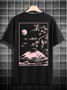 Fabricant direct 100% coton T-shirts pour hommes de qualité supérieure et durables pour une utilisation en extérieur Poids du tissu de 260 grammes - Product Image 2