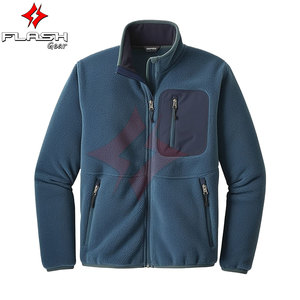Men Adults Sherpa Lined Thermal Durable Fleece <b>Canvas</b> <b>Jacket</b> Stand Breathable Warm Winter Outdoor Hiking Casual Zip Front Soft - Product Image 5