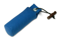 Dummy d'entraînement pour chien de chasse personnalisable en nylon/cuir, écologique, lesté, pour lancer facile, avec odeur de gibier et flottant