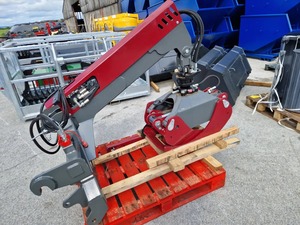 Grappin à bois hydraulique pour chargeur forestier, attache pour tracteur, grappin à bois télécommandé haute pression - Product Image 1