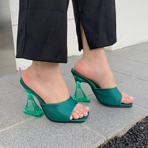 Latest Spring and Summer French Style Mary Jane Shoes Retro British Thick Sole Leather <b>Flats</b> Sweet Cool High Heel Shoes - Product Image 5