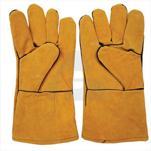 วัวแยกหนังเชื่อมและการทำงานถุงมือความปลอดภัย2023ขายส่งอุตสาหกรรมถุงมือทำงาน - Product Image 3