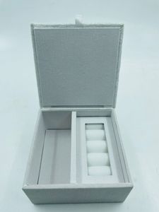 Caja de Almacenamiento de Joyas de Algodón con Cuentas Bordadas a Mano, Color Personalizable, Forma Personalizada, Patrón de Colores Mezclados para Collares y Pendientes - Product Image 3