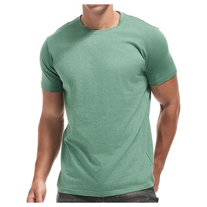 เสื้อยืดผู้ชาย แขนสั้น ผ้าถัก ดีไซน์คอกลม รับทำโลโก้และสกรีน เสื้อยืดผู้ชาย ผ้าระบายอากาศ - Product Image 3