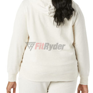 Sweats à capuche décontractés pour femmes de haute qualité grande taille sweat respirant techniques perlées vente d'hiver tarif de gros - Product Image 4