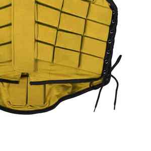 2026 Custom Equestrian Vest Horse Riding <b>Body</b> Protector Yellow Sleeveless Lightweight Neoprene Waistcoat Unisex - Product Image 4