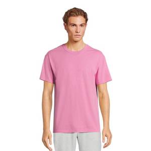 Camisetas de algodón de 300g para hombre, camiseta transpirable holgada de cuello redondo de verano de manga corta para hombre y mujer, Camiseta básica - Product Image 1