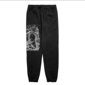 Ensemble jogging vintage personnalisé Survêtement avec fermeture éclair délavé à l'acide Survêtement Sweat à capuche unisexe et pantalon de survêtement évasé Survêtement pour hommes - Product Image 2