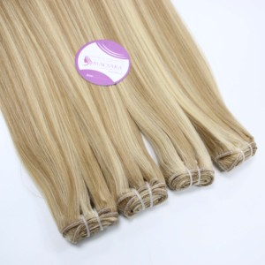 Extensions de cheveux humains double trame, qualité supérieure, lisses et soyeuses, fabrication à la machine, ODM OEM, cheveux du Vietnam - Product Image 2