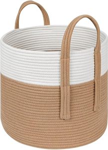 Almacenamiento Embalaje Forro Diseño Macramé Picnic Cesta de lavandería Bolsas de la mejor calidad fabricadas por la India - Product Image 2