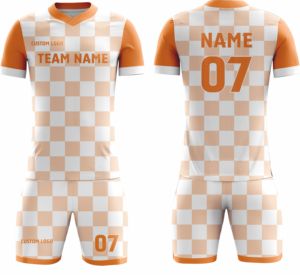 เครื่องแบบฟุตบอลของผู้ชายผ้าโพลีเอสเตอร์ระบายอากาศแห้งเร็วสำหรับผู้ใหญ่ใส่ได้ทั้งชายและหญิง2025ใหม่ออกแบบโลโก้ได้ตามต้องการ - Product Image 1