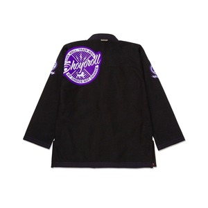 Kimono de BJJ Shoyorol en coton noir pour adultes, unisexe, ample, durable, extensible, respirant, de haute qualité, 100% coton, combinaisons de Jiu-Jitsu - Product Image 2