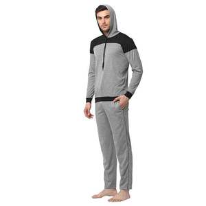 Jersey unisex con capucha, traje de Jogger, logotipo personalizado impreso, conjunto de entrenamiento para hombre, ropa deportiva para uso en el gimnasio, chándal de invierno - Product Image 1