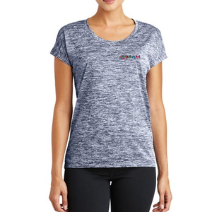 บังคลาเทศเสื้อยืดยิมของผู้หญิงพิมพ์ลายได้ตามต้องการแห้งเร็วระบายอากาศได้ดี8% 92% โพลีเอสเตอร์สแปนเด็กซ์เป็นมิตรกับสิ่งแวดล้อม" - Product Image 6