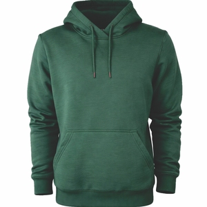 Sudadera con Capucha Personalizada de la Mejor Calidad para Hombre, Sudadera con Capucha de Color Sólido con Bolsillo Tipo Canguro, Sudadera Informal de Forro Polar para Invierno para Hombre - Product Image 1