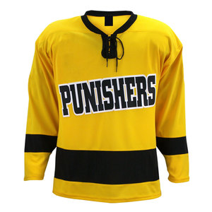 Uniforme de hockey sur glace avec logo personnalisé, nom de l'équipe, manches longues, respirant, séchage rapide, 100% polyester, couleur personnalisée, maillot - Product Image 3