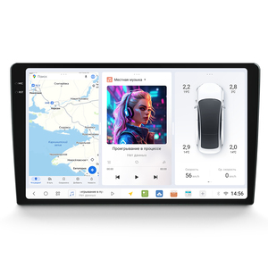 Autoradio électronique Navifly <span class=keywords><strong>RU</strong></span> STOCK DUDU7, lecteur DVD, FM, AM, USB, Wifi, 4G pour VW universel 9 pouces, compatible Duduauto DVR SWC - Product Image 1