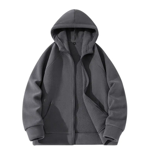 Sudadera con capucha de invierno para hombre de alta calidad | Forro polar de algodón bordado | Colores personalizables | Aislamiento cómodo al aire libre - Product Image 1