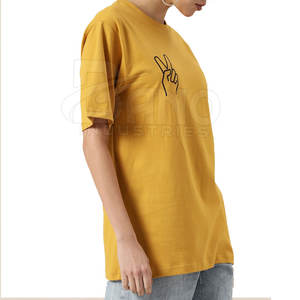 Camisetas Casuales de Verano Transpirables para Mujer - Alta Calidad 100% Algodón Liso Cuello Redondo Manga Corta Corte Regular - Product Image 5