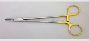 Inserts en carbure de tungstène TC pour instruments chirurgicaux Mayo hegar Porte-aiguilles essentiels 6 "Personnalisation OEM à bas prix - Product Image 4