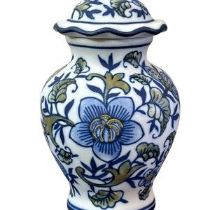 Urnas de recuerdo personalizadas para adultos, venta al por mayor, única urna de cerámica para cenizas funerarias de cremación humana del exportador indio - Product Image 3