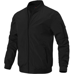 Nuevo diseño de invierno chaqueta de bombardero de los hombres al por mayor Zip up chaqueta de invierno Casual algodón cuerpo OEM chaqueta de bombardero para los hombres - Product Image 2