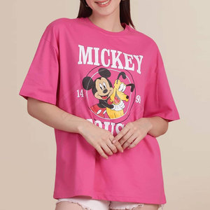 Último estilo verano ecológico mujeres camisetas ligeras 100% algodón Pakistán hecho de talla grande secado rápido para la venta - Product Image 1