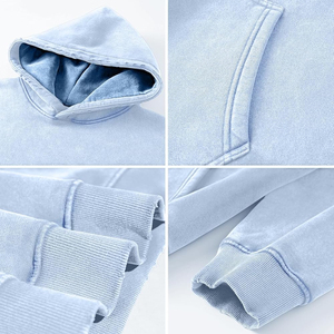 Sweat-shirts pour hommes de qualité supérieure, à manches longues, imperméables, à trois tons contrastés, 100% coton, imprimés, tailles XS-6XL - Product Image 4