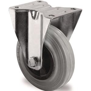 Rueda Fija de 160 mm, 135 kg, Rodamiento de Rodillos VG, 135x110 mm, PP, TECWERK - Product Image 1