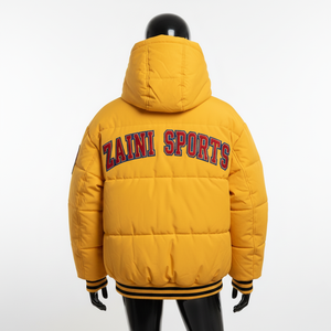 Veste matelassée oversize pour femmes, tissu en polyester de qualité supérieure, chaude, matelassée, logo brodé personnalisé, vêtements d'hiver, veste matelassée pour femmes - Product Image 2