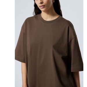 Good Quality Cotton <b>Women</b> <b>t</b> <b>Shirt</b> Wholesale Blank Slim Fit O Neck Short Sleeve <b>Women's</b> <b>T</b>-<b>shirt</b> Customized Color & Size From BD - Product Image 3