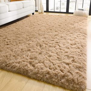 Tapis en fausse fourrure personnalisé avec logo, hauteur de poils 5-6mm, tapis moelleux en soie et laine, moderne et tufté, pour usage domestique et commercial, idéal pour couloir - Product Image 6