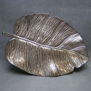 Plateau de restauration en forme de feuille en métal pour fêtes, café, plateau fait main de style unique, plateau de table à fruits portable - Product Image 5