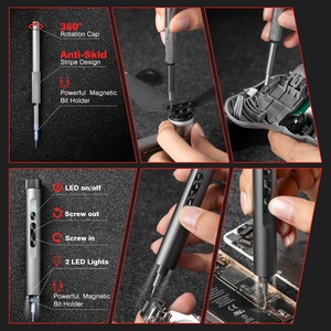 Vman <strong>Tools</strong> 138pcs Electric Precision Screwdriver Set <strong>Mini</strong> Electric Screwdriver, Rechargeable Electric Precision Screwdriver Set - Product Image 6