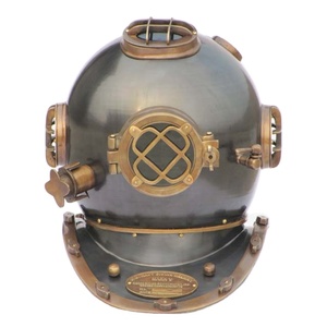 Modern Iron Marine Diver Casco DE BUCEO Halloween Deep Sea Home Office Decor Precio al por mayor económico - Product Image 1