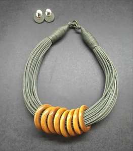 Awesome Design Inde Usine Directement Vente Nouveau Design Résine Pierre Naturelle Collier pour Mode Bijoux Accessoires Femmes - Product Image 6