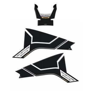 Kit 3 Adesivi Neri per Honda Africa Twin Adventure 1100 L, Decalcomanie Logo Personalizzate, Adesivi in Gel per Serbatoio Moto - Product Image 1