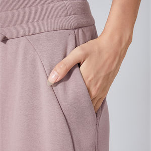 Tendance Design Femmes Lâche Cordon Confort Running Flare Jambe Large Pantalon de Survêtement Lâche Service OEM - Product Image 5