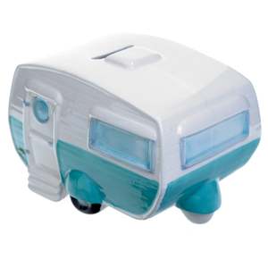 Tirelire Caravane Ted Smith Design, tirelire mignonne avec motif cochon pour enfants, pour économiser de l'argent ou comme cadeau - Product Image 3