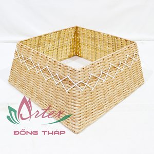 Artex Dong Thap Factory Eco Friendly Handcrafted Wicker <b>Christmas</b> <b>Tree</b> Stand Natural Base for Festive Decoration - Product Image 5