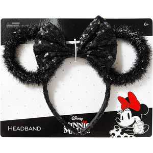 Diademas de Lentejuelas con Diseño de Mickey y Minnie Mouse, Lazos Ajustables, Estilo Clásico Americano, Paquete de 150 Unidades al por Mayor, Envío Gratis - Product Image 2