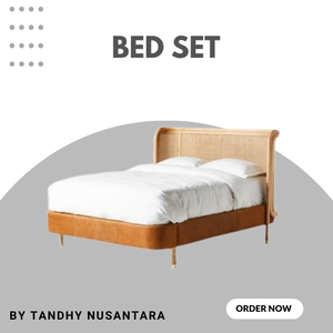Mobilier moderne et design en bois de chêne massif pour chambre à coucher cadre de lit en bois pour grand lit ensemble de chambre à coucher lits en bois produit de luxe - Product Image 6