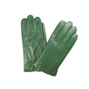 Nuevo diseño de moda Guantes de pantalla táctil Guantes cálidos de cuero genuino para exteriores Guantes de conducción de moda simples - Product Image 1