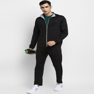 Chándal Deportivo Ligero de Poliéster Francés para Hombre, Corte Regular, Informal, de Alta Calidad, con Diseño de Logotipo Personalizado, para Otoño - Product Image 3